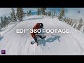 How to EDIT 360 VIDEO in Premiere Pro