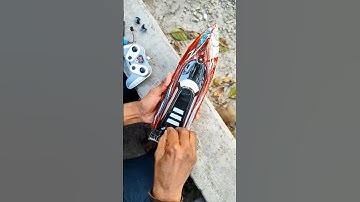 Rc Racing Boat Test #toys #rctoy #unboxing #rcboat #boat #speedboat
