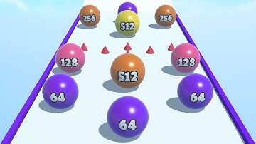 Ball Merge 2048  - All Levels Gameplay Walkthrough Android iOS (New Update 2025) #45