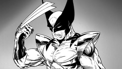 Wolverine, Todd McFarlane style. iPad Pro Procreate time-lapse