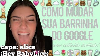 Como mudar sua barrinha do Google screenshot 3