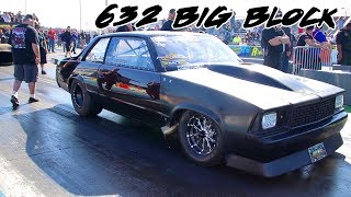 NEW BIG BLOCK 632 IN THE NITROUS MALIBU AND IT LAID DOWN SOME MEAN NUMBERS AT LIGHTS OUT 11