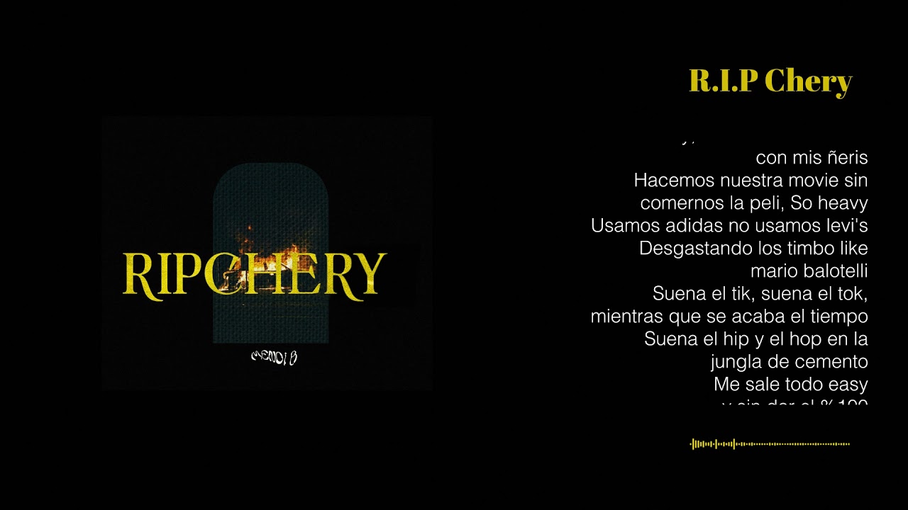 1. R I P Chery - Mendi B