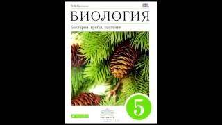 видео Учебник по биологии 5 класс пасечник ответы