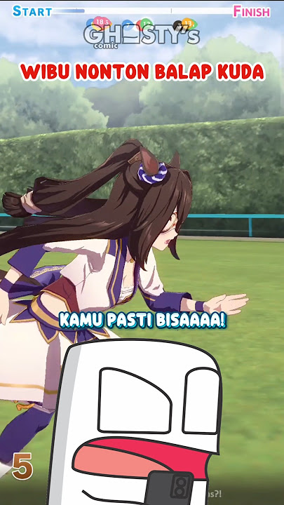 Ketika balap kuda tapi anime