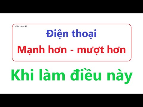 Video CÁCH LÀM CHO ĐIỆN THOẠI CHẠY CHẬM CHẠY NHANH TRỞ LẠI - youtube