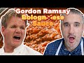 Italian Chef Reacts to GORDON RAMSAY BOLOGNESE SAUCE