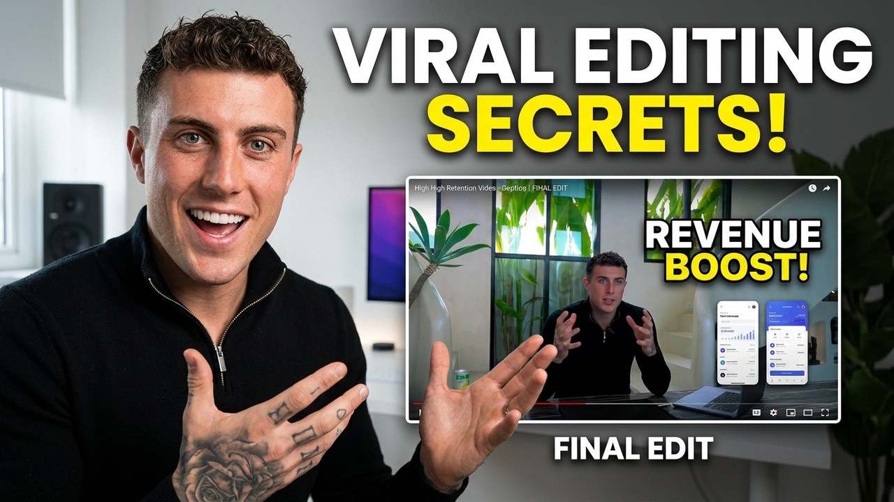 High-Retention Editing Masterclass: Raw vs. Final SaaS Video Edit
