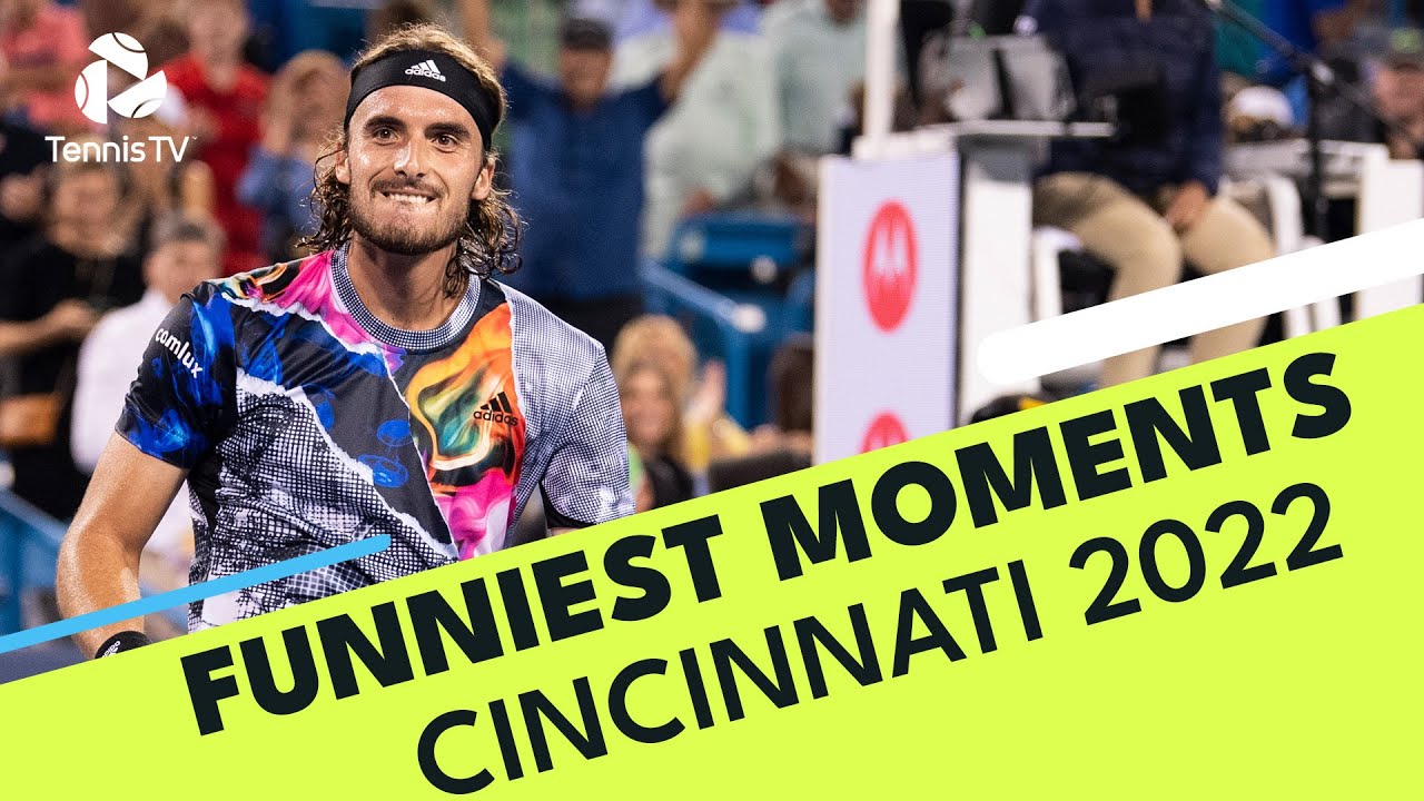 Tsitsipas Dancing; Tweener Fails and More Funniest Moments From Cincinnati 2022