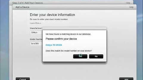 Logitech Harmony 650 Setup - Universal Remote Control Setup