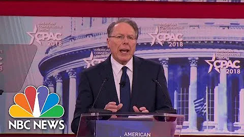 NRA Chief Wayne LaPierre Says Communities Must ‘Harden’ Schools With Armed Security | NBC News