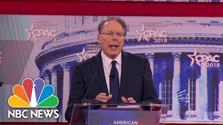 Famous NRA Chief Wayne LaPierre Says Communities Must ‘Harden’ Schools With Armed Security | NBC News Profile