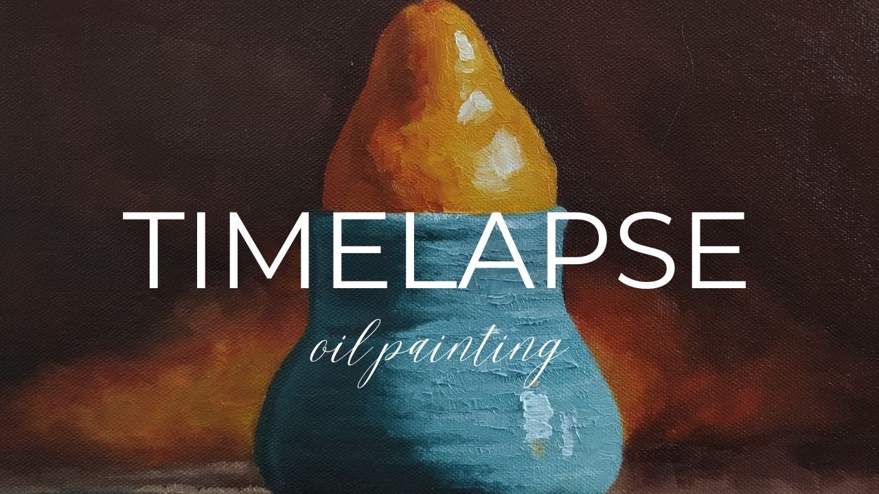 oil painting timelapse - impasto technique - YouTube