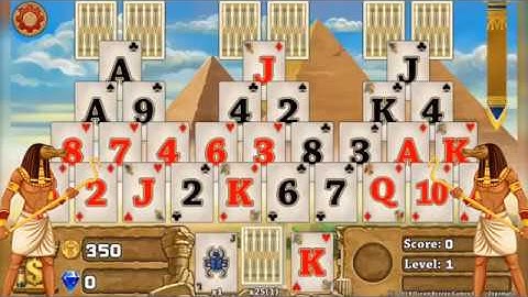 3 Pyramid Tripeaks Solitaire Game