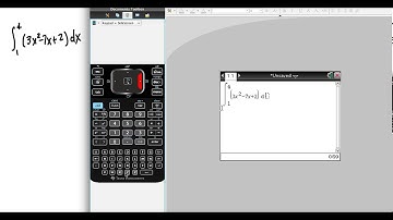 TI Nspire Integrals