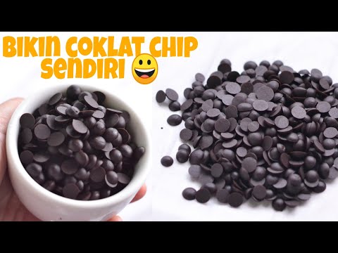 Membuat Coklat Chip Sendiri