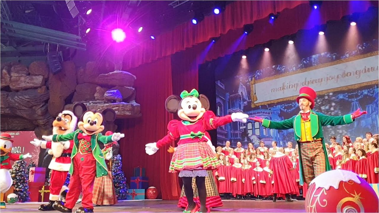 Let's Sing Christmas Show at Disneyland Paris - Full Performance 2019