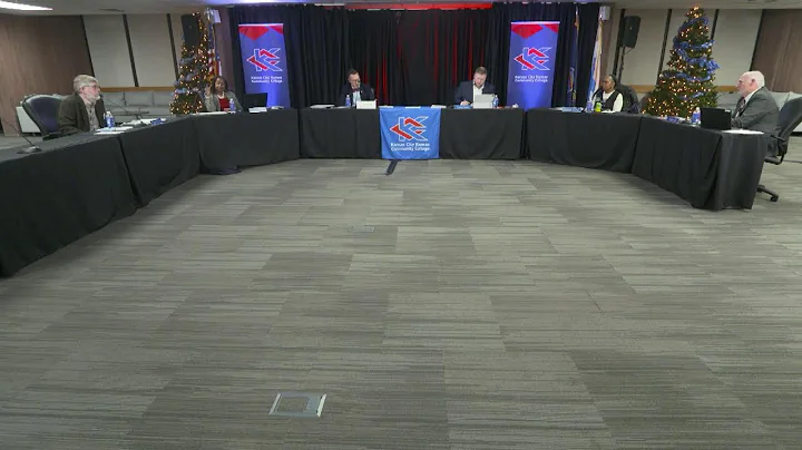 KCKCC Board of Trustees Meeting: December 16, 2025