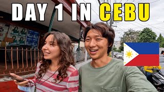 First Impression of Cebu. Our First Grocery Shopping in the Philippines! Philippine Vlog 2022 screenshot 1