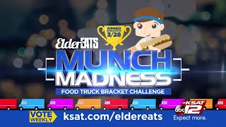 ELDER EATS MUNCH MADNESS FOOD TRUCK BRACKET CHALLENGE | SA Live | KSAT 12