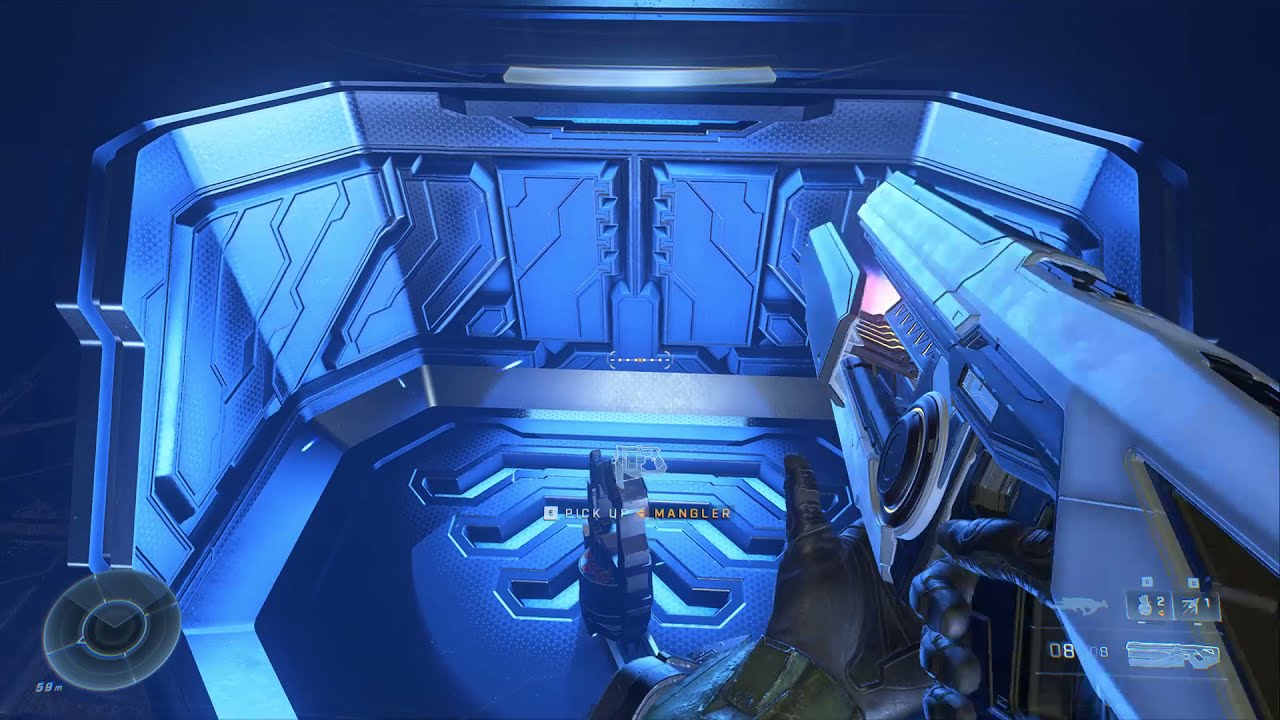 Finding my first secret weapon in Halo Infinite..