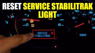 So setzen Sie die „Service StabiliTrak“-Leuchte bei Chevrolet-, GMC- und Cadillac CTS-Modellen zu...