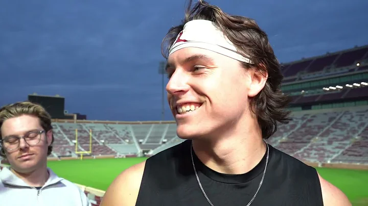 OU Football: John Mateer Interview | October 13, 2025