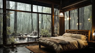 COZY RAIN at Forest Bedroom to Sleep Well and Beat Insomnia | Rain sound by Rainy Bedroom 9,531 views 3 weeks ago 8 hours