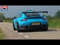 Supercars Accelerating at Strada 2019! - GT2 RS, F12, GTR, Giulia QV, Huracan, Exige GT3,...