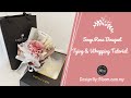 Soap Rose Bouquet Tying & Wrapping Tutorial || Flower Bouquet Tying & Wrapping Ideas & Techniques