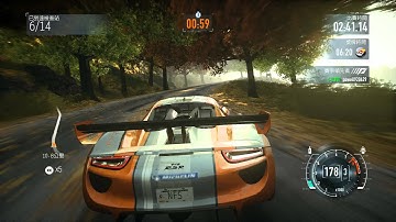 Need for Speed The Run Porsche Attack with 918 RSR