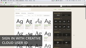 Tutorial: Exploring the Adobe Typekit
