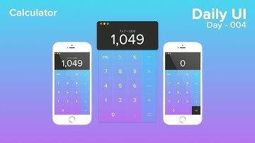 Daily UI - Day 004 - Calculator