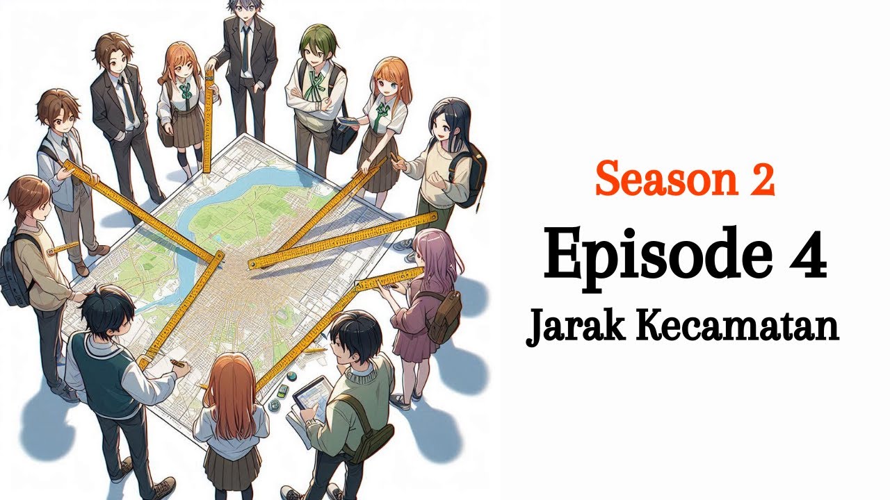 Episode 4 Musim 2 (Jarak Kecamatan) | Menamatkan Penalaran Matematika SNBT