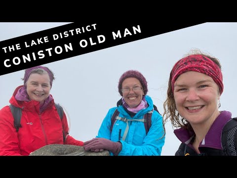 A complete WHITEOUT at the top of CONISTON OLD MAN - Hiking in the LAKE DISTRICT