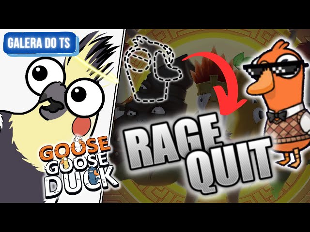 GABS FINALMENTE JOGOU MUITO E CARREGOU DUAS PARTIDAS! - Goose Goose Duck 