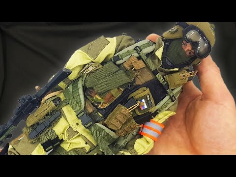 Russian spetsnaz FSB Alpha Group - 1/6 scale military action figure review