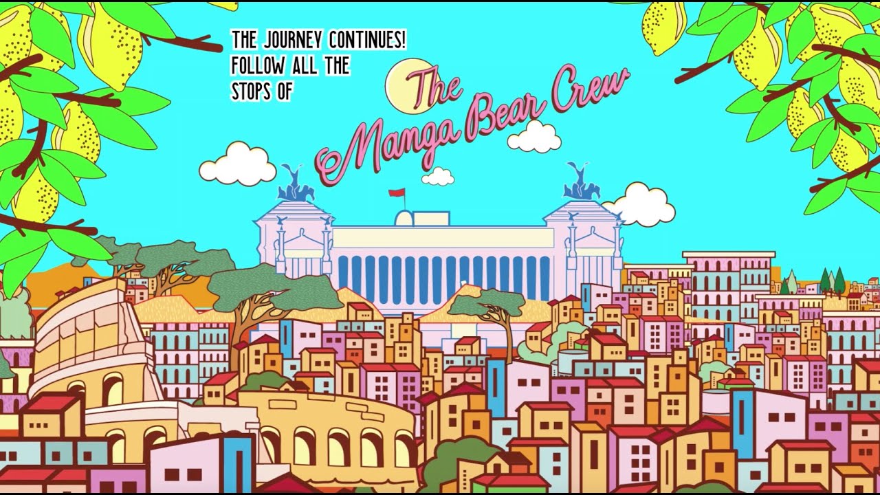 The Manga Bear Travel Guide - Rome