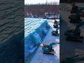 This Is Why China Cuts Ice From Frozen Rivers || #viral #facts #ice