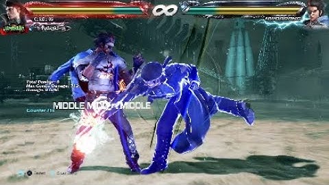 Tekken 7 Dragunov running 2 combo without wall