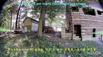 Comparing different antennas on the Shark Byte system. Featuring the RunCam micro HDZero