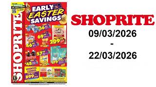 Shoprite Specials - Easter Deals Gauteng - 09032026 - 22032026