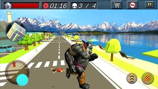 Bigfoot Monster City Rampage: Gorilla Hunter Android Gameplay screenshot 5