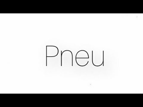 Como escrever Pneu em inglês