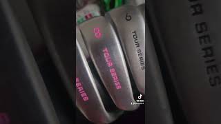 A little pink π #uskids #tourseries #irons #wedges A little pink π #uskids #tourseries #irons #wedges
