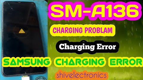 Samsung Galaxy A-13 5G Charging Problem ! SM-A136B Charging Error Solution Video #samsung