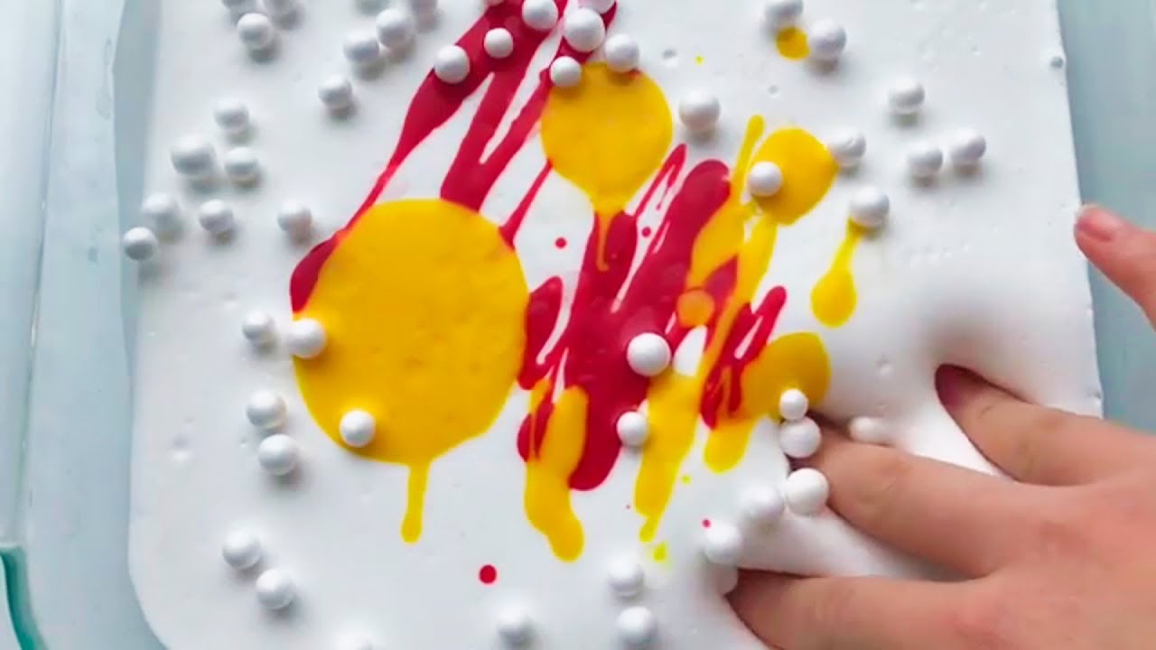 Relaxing Slime ASMR - Coloring Slime #21