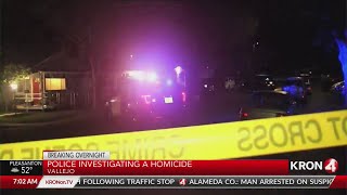 Vallejo police investigating overnight homicide