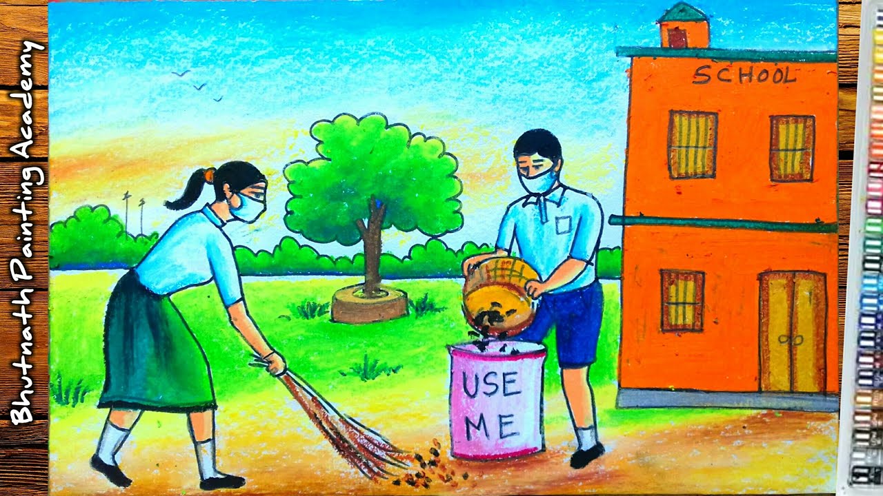 Share 167+ drawing of cleanliness in school best