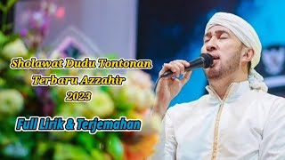 Terbaru...!!! Azzahir - Sholawat Dudu Tontonan (full lirik)_Klaten Bersholawat